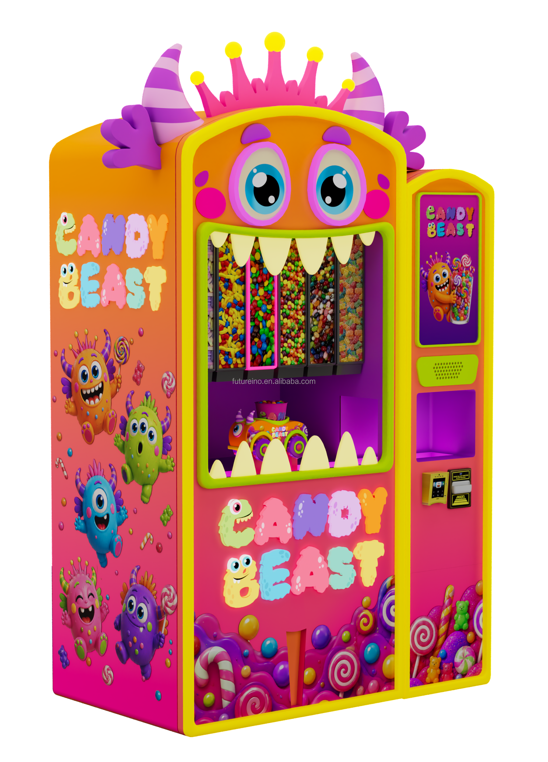 Candy Vending Machine, Automatic Candy Vending Machine, Commercial Candy Vending Machine