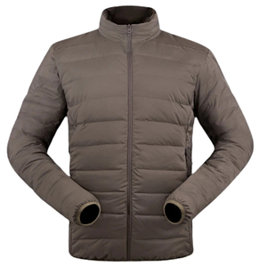 Eco-Friendly Bubble Jackets <b>Heating</b> Warm Fabric <b>Coat</b> Unisex Casual Style Zipper Plus Size Cotton Fill Camouflage Stand - Product Image 4