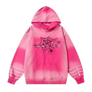 Vente en gros de sweats à capuche uniques et personnalisés, design araignée, fabricants, hiver, 100% coton, molleton, poche, coupe classique - Product Image 6