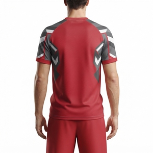 Ensemble d'uniformes de football personnalisés, maillot et pantalon sublimés, vêtements d'équipe, vêtements de sport pour l'entraînement et la compétition - Product Image 6