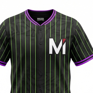 Custom Logo Sublimation Baseball Jersey No Fading Breathable Mesh Fabric Professional <b>Athletic</b> Team Uniforms For Adults - Product Image 2