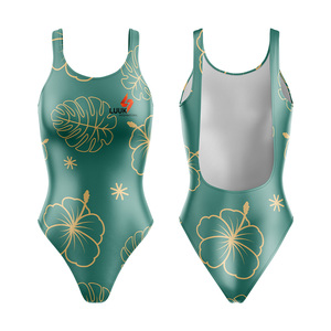 Maillot de bain une pièce imprimé personnalisé pour la plage, en tissu texturé Spandex/Polyester, écologique, sans couture, séchage rapide, type body - Product Image 6