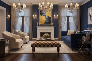 Banc en coton tissé à la main avec pieds en bois, design traditionnel antique éco-responsable fait main du Rajasthan, Inde, pouf pour la maison - Product Image 2