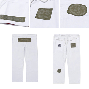Nuevo Modelo RTS, Conjunto de Gi de BJJ Shoyorol Negro Profesional OEM, 100% Algodón, Logotipo Frontal, 460g, Lavado, Alta Calidad, Unisex, Transpirable para Adultos - Product Image 2