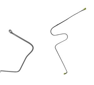 Tuyau de frein en acier, arrière gauche/droit, tube hydraulique pour Bajaj RE TVS King Piaggio Ape Tuk Tuk, pièces de tricycle - Product Image 3