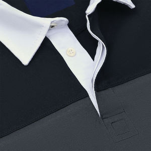 Camiseta de Rugby de Alta Calidad para Hombre, Jersey Deportivo de Manga Larga de Algodón y Poliéster, Antibacteriano y de Secado Rápido - Product Image 4