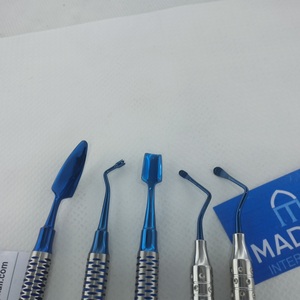 Kit de Implantes Dentales PRF, 5 Piezas, Puntas Plateadas, Porta-Insumos Manual de Acero para Injerto Óseo, Compactadores, Clase II, Certificado ISO CE - Product Image 5