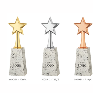 Custom <b>Design</b> <b>Star</b> Trophy with Unique Shape for Achievement and Excellence Awards - Product Image 3