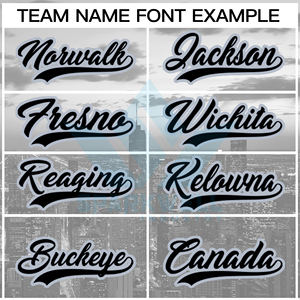 Camiseta de Béisbol Personalizada de Manga Corta con Tirantes en T, Botones Frontales, Impresión por Transferencia de Calor, Nombre del Equipo, Foto, Diseño de Paisaje Urbano, Transpirable - Product Image 6