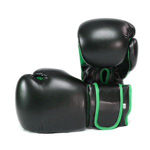 Guantes de Kickboxing al por Mayor con Cuero Sintético Resistente, Acolchado Absorbente de Impactos, Cierre de Gancho y Bucle en la Muñeca, OEM Personalizado - Product Image 3