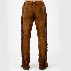 Chaps en cuir suédé imperméables et coupe-vent de qualité supérieure, best-sellers, chaps en cuir suédé sur mesure, chaps en cuir synthétique fabriqués sur mesure - Product Image 3