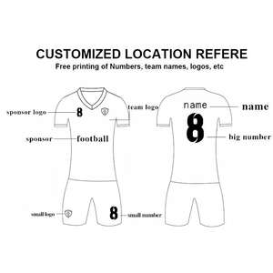 Uniforme de Fútbol Retro Personalizado al por Mayor para Hombre, Conjunto de Manga Larga, Transpirable, 100% Poliéster, Corte Automatizado - Product Image 3