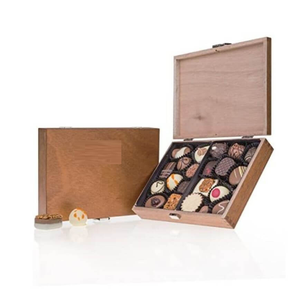 Plateau à bonbons en bois et nacre avec couvercle, décorations artisanales, plateau carré pour bonbons et friandises, prix de gros - Product Image 6