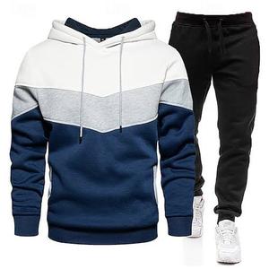 Survêtement de sport pour homme de haute qualité avec logo personnalisé, coupe-vent, streetwear, pantalon de survêtement épais avec logo - Product Image 5