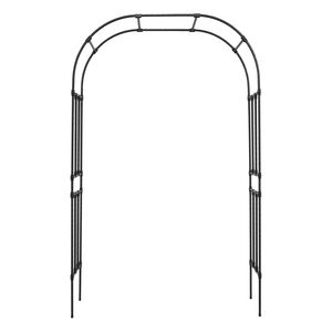 Arco da Giardino in Metallo 94.5 X 59 X 15.8, Robusto Traliccio da Esterno, Pergola Facile da Montare 94.5 (H) X 59 (L) X 15.8 (P) - Product Image 1