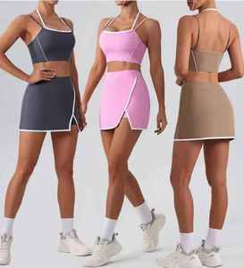 New Performance Training <b>Skirt</b> Shorts Top Flexible Soft Comfort Fabric Player Court Action Match Tennis Uniform - Product Image 1