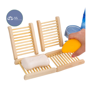 Jabonera y Caja de Almacenamiento de Jabón de Bambú Ecológica Personalizada de Alta Calidad - Estilo Moderno, Duradera y Fácil de Limpiar - Product Image 3