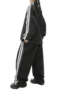 Custom Unisex Windbreaker Tracksuit Sweatpants and Jacket High Quality Fashion Sportswear with Logo OEM Manufacturer - Product Image 6