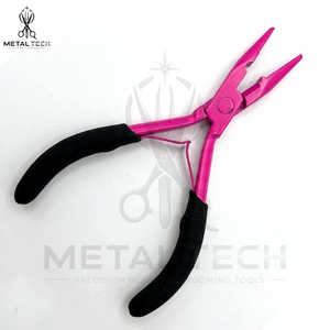 Highest Quality Product Hair Extension Pliers Comfort Grip Micro Rings Links Remover <b>Tool</b> Professional Hairdressing <b>Tools</b> - Product Image 5