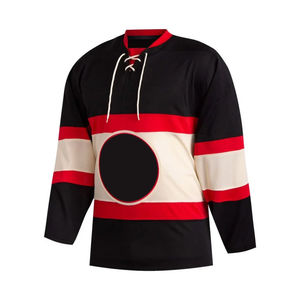 Maillot de hockey sur glace en maille polyester pour hommes, modèle 2026, personnalisé, professionnel, pour joueurs, style personnalisé - Product Image 1