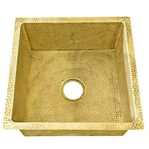 Fregadero de latón tradicional hecho a mano, fregadero de cocina de latón macizo de primera calidad, fregadero de cocina de latón de diseño personalizado de gran resistencia. - Product Image 4