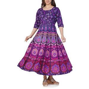 Vestido Estampado para Mujer, Vestido Informal Elegante con Patrón Moderno, Material Suave y Cómodo - Product Image 1