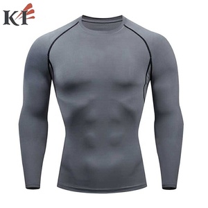 Camisetas de compresión para gimnasio, surf, manga larga, con logo personalizado, protección UV, sublimadas, para hombre, envío DHL, sublimación FedEx, EE. UU. - Product Image 5