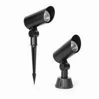 Lampe LED COB pour pelouse, jardin, extérieur, IP65 étanche, blanc chaud 3023K, lumière nocturne souterraine