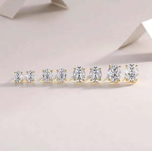 แหวนเพชรทองคำขาวหรูหรา แหวนหมั้นเพชรสร้างในห้องปฏิบัติการ ระดับความสะอาด VVS1 สี D เครื่องประดับแต่งงานสำหรับผู้หญิง ผู้จัดจำหน่าย - Product Image 4