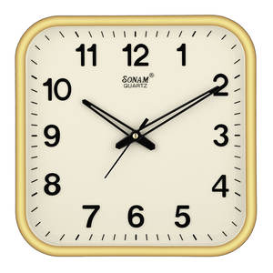Horloge murale de bureau la plus vendue avec mouvement à quartz, fonctionnement silencieux et grand cadran facile à lire, disponible à la vente - Product Image 1