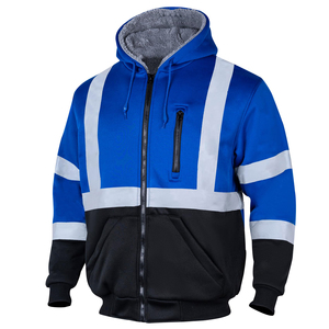 Chaqueta de Seguridad de Trabajo Resistente, Retardante de Llama, con Franjas Reflectantes, Equipo de Protección, Chaqueta de Alta Visibilidad, Uniforme de Ingeniero - Product Image 3