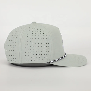 Nuevas Gorras de Golf de Moda Ajustables con Corte Láser, Impermeables, con Parche de Goma Personalizado, Perforadas, con Hebilla de Cobre Dorado, Unisex - Product Image 4