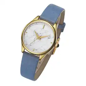 นาฬิกาควอตซ์สำหรับสุภาพสตรีหน้าปัดพิมพ์ลาย3D สินค้าขายดีราคาดี