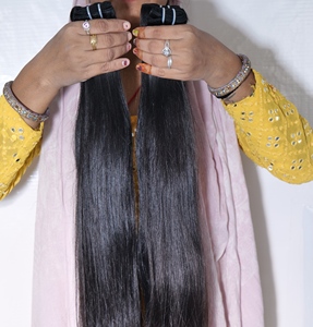 Cuticle Aligned Hair Straight Bundles Raw Indian Remy Hair 100% Natural Human Hair Price List wholesale Virgin Human Hair - Product Image 6