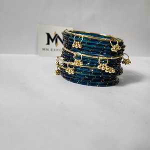 Beautiful Kashmiri <b>Bangles</b> Set for Women Stylish Bridal Chudi Set for Wedding Festival and Daily Wear - Product Image 4