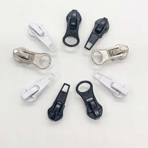 OEM 2026 Vente en gros N° 5 Fermetures éclair métalliques autobloquantes en forme de gourde avec couleur électrolytique pour vêtements et lits pour animaux de compagnie - Product Image 4