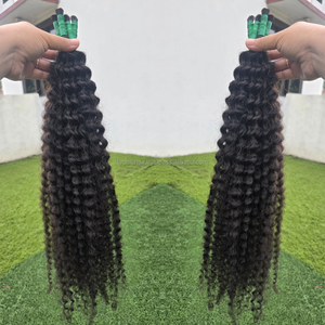Extensiones de Cabello Remy Europeo 100% Humano, Rizado Afro, Suave y Brillante, en Paquetes, Cutícula Alineada, Estilo Afro, Sin Químicos - Product Image 5