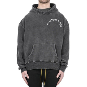 Fabricant de sweats à capuche délavés en gros – Tissu durable pour marques de mode et approvisionnement en vrac - Product Image 1