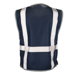 Construction Working Reflective Clothing High Visibility Unisex Worker Safety Industrial Security Vest - Product Image 3