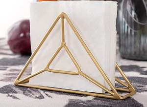 Porta Servilletas Decorativo de Metal con Diseño de Espiral, Soporte para Servilletas de Mesa para Comedor, Cocina, Restaurante, Cafetería, Hotel, Encimera - Product Image 5