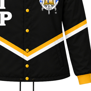 เสื้อแจ็คเก็ตสตรี Sigma Gamma Rho Crossing Line สำหรับชมรมนักศึกษากรีก พร้อมโลโก้สั่งทำพิเศษ ซิปหน้า กันลม เสื้อคลุมกีฬา ขายส่งจำนวนมาก - Product Image 5