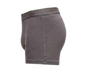 Calzoncillos bóxer para hombre, color gris oscuro, tejido, cómodos, lavables a máquina, corte clásico - Product Image 5