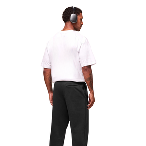 Mens Oversized Gym T Shirt Breathable Performance Athletic Workout <b>Tee</b> Loose Fit Training Fitness Shirt Soft <b>White</b> - Product Image 3