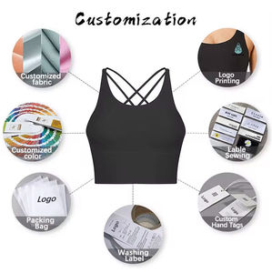 Top de Yoga para Mujer con Espalda Cruzada, Manga Larga, Cierre Frontal, Cintura Alta, Color Sólido, Secado Rápido, Transpirable, Sin Costuras, de Spandex y Poliéster - Product Image 6