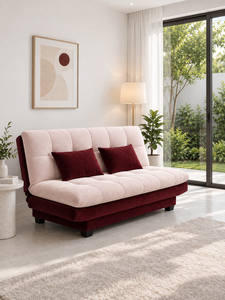 Sofá Cama Convertible Roblox Marrón de Emerald Sofa Manufacturer, Sofá para Hotel, Apartamento, Villa, Casa, Tela Personalizada con Respaldo Acolchado - Product Image 5
