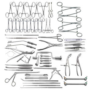 Kit d'instruments de chirurgie crânienne et cérébrale Neuro Micro Medium, 38 pièces, outils chirurgicaux manuels réutilisables, ensembles de chirurgie neuro-spineuse - Product Image 1