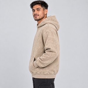 Sweat-shirt homme de haute qualité, effet délavé, matière douce, design moderne, coupe décontractée, construction durable et style décontracté tendance. - Product Image 3