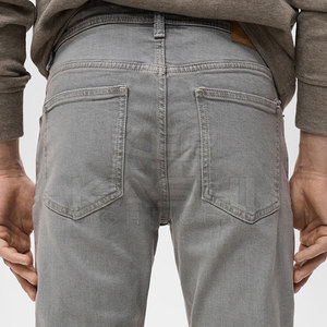 Jeans de Hombre al Por Mayor, Diseño Personalizado, Etiqueta Privada, Corte Recto, Ajustado, Casual, Elástico, 100% Algodón, de la Mejor Calidad, Precio de Fábrica - Product Image 4