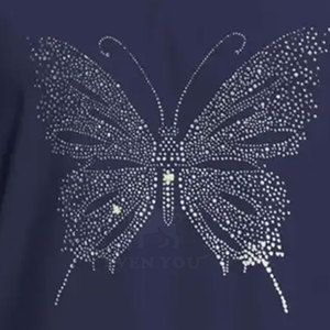 Service OEM de t-shirts en strass en gros, t-shirts en strass légers fabriqués au Pakistan - Product Image 6
