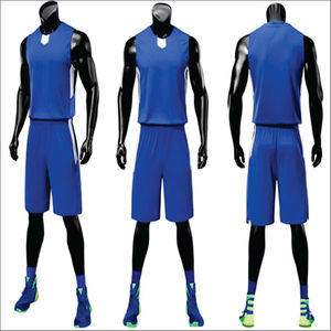 Uniforme de Baloncesto de Diseño Personalizado de la Mejor Calidad, 100% Poliéster Transpirable, Sin Mangas, Etiqueta Personalizada del Equipo, Precio Competitivo, Unisex - Product Image 4